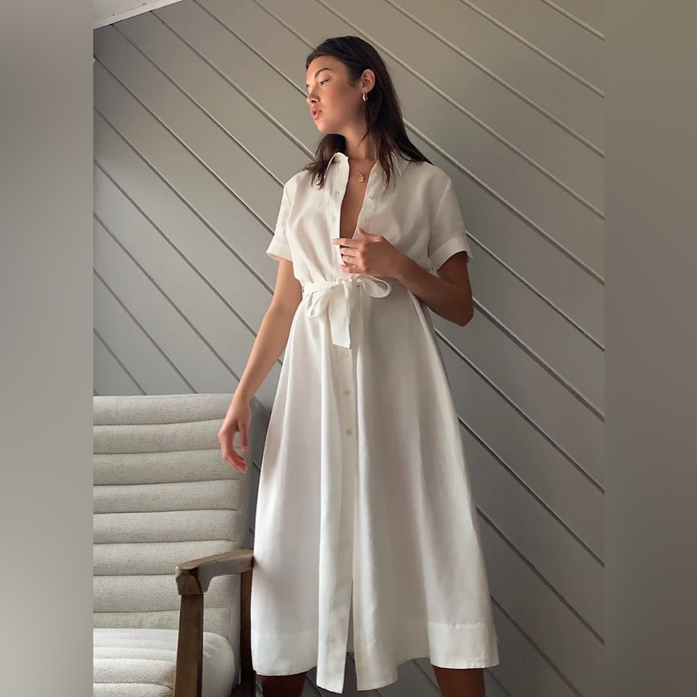 Wilfred Eleta Linen Maxi Dress